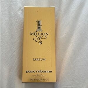 NEW Paco Rabanne 1 Million Parfum Natural Spray 3.4 fl oz